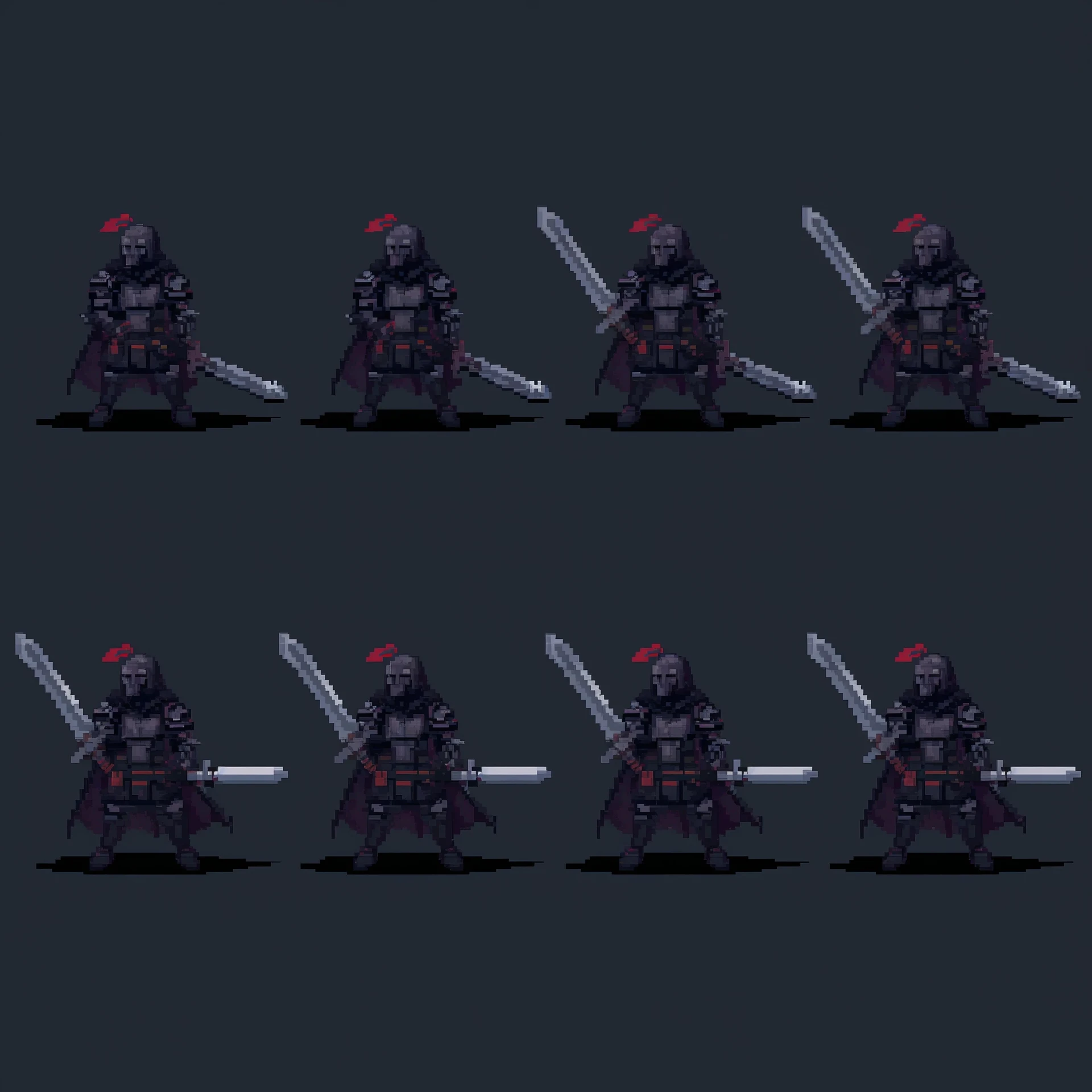Shadow caster — pixel art