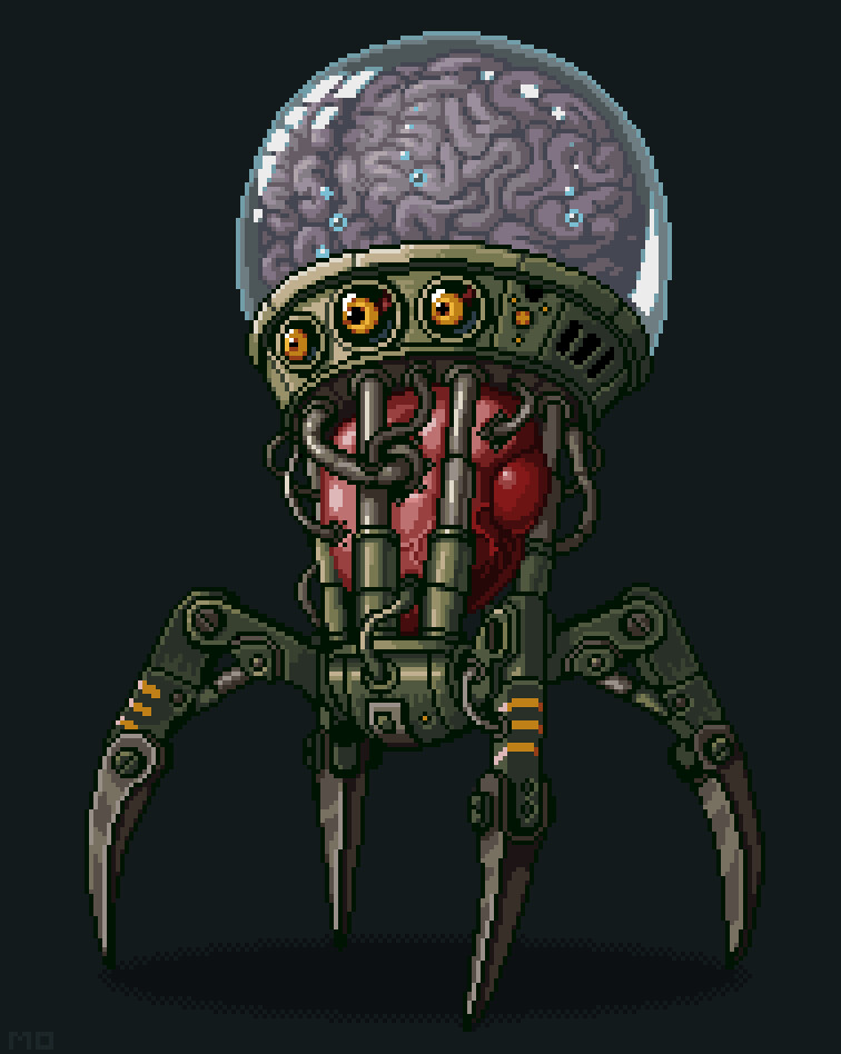 Mental Sluggery — pixel art