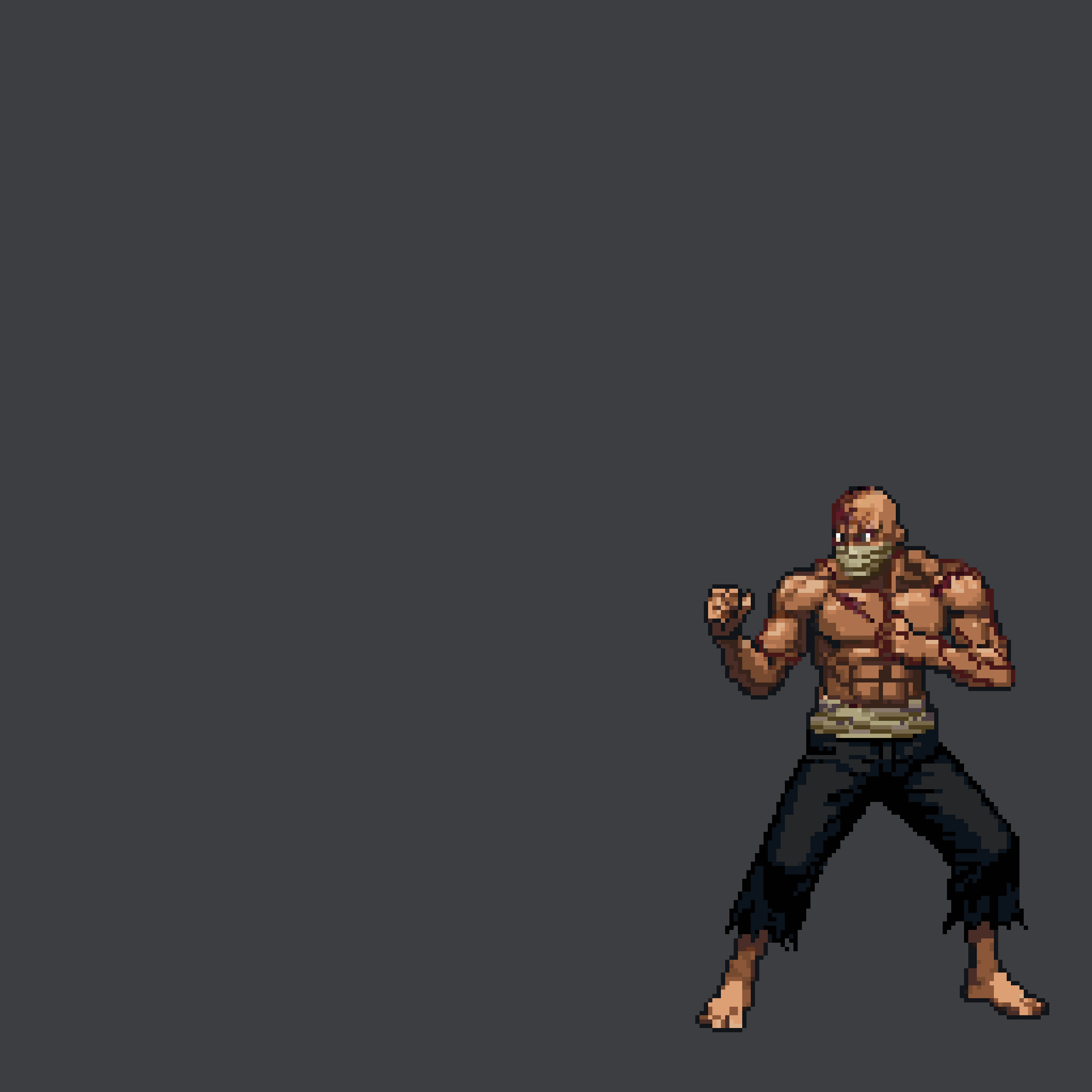 Afterimage dodge — animated pixel art