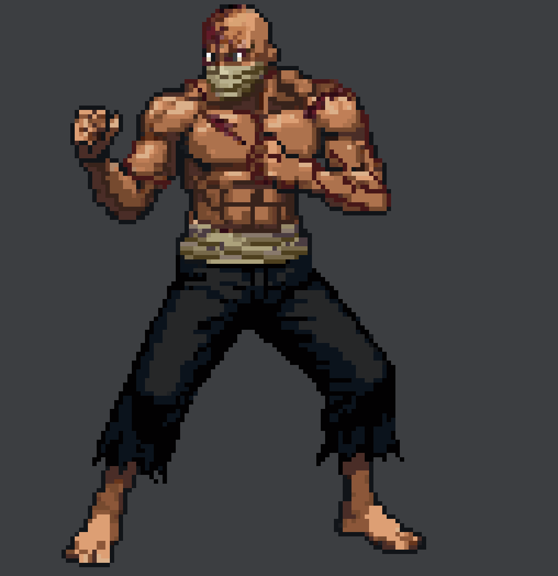 Boss idle — animated pixel art