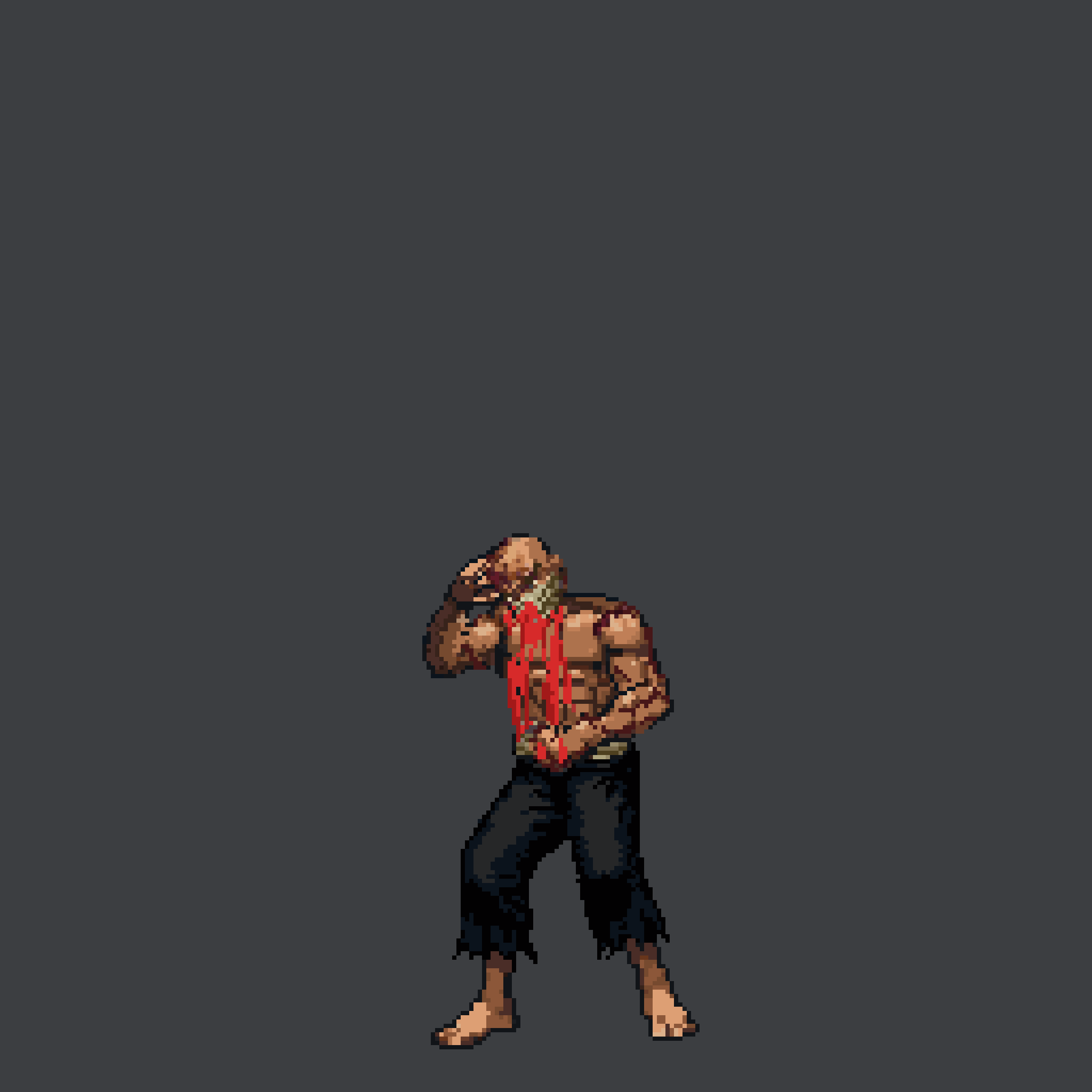 Death animation — animated pixel art