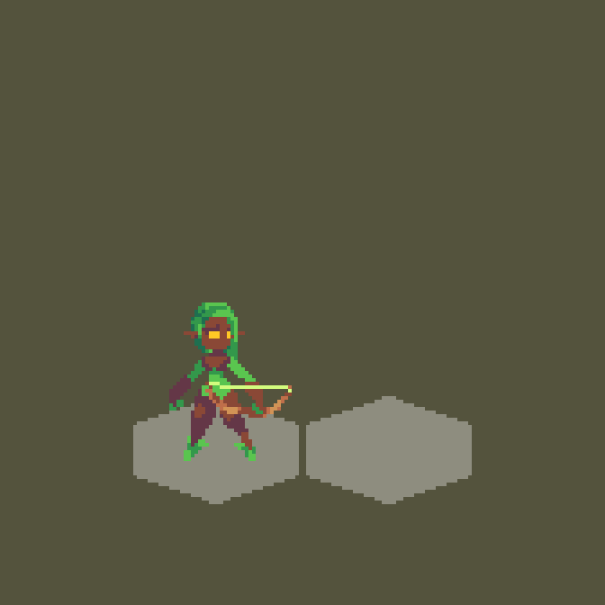 First strike — animated pixel art