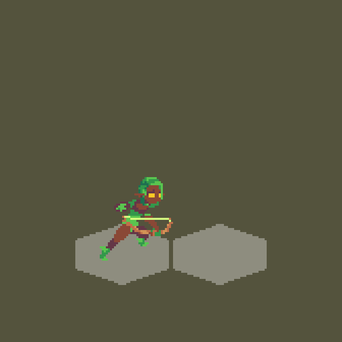 On the move — animated pixel art