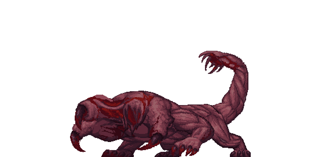 Boss Attack 2 extended — animated pixel art