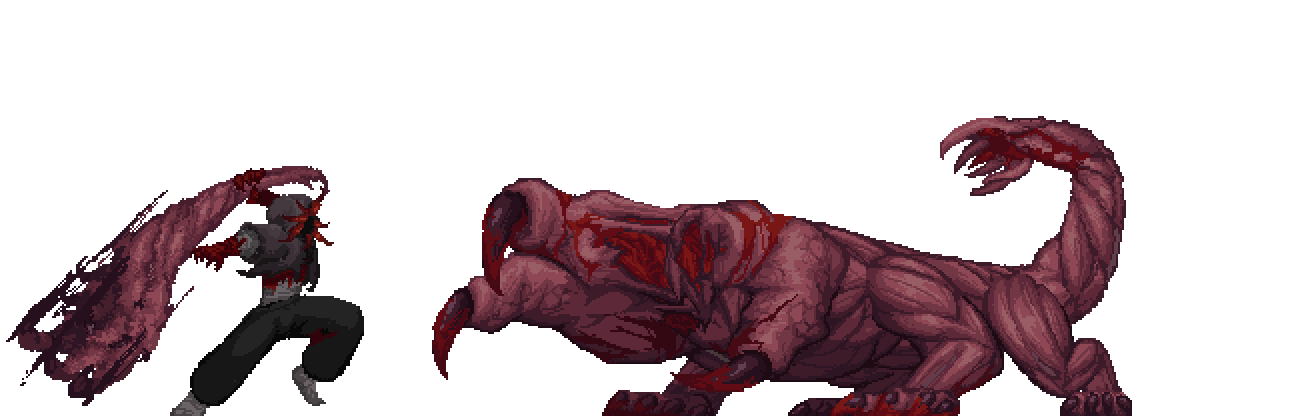 Boss Stun Show — animated pixel art