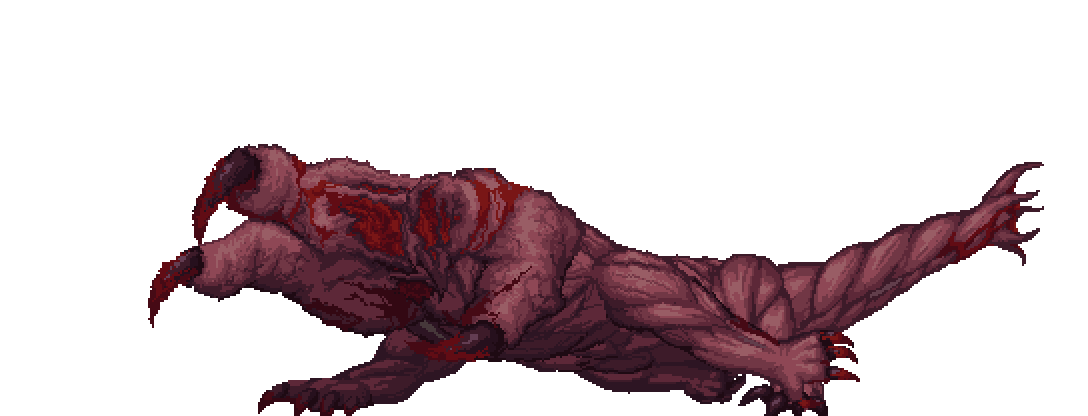 Boss Walk — animated pixel art