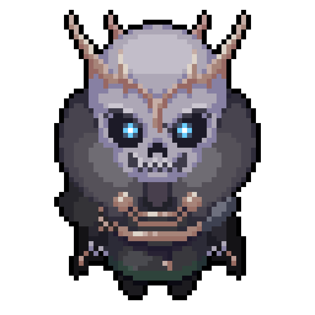 Boss idle — animated pixel art